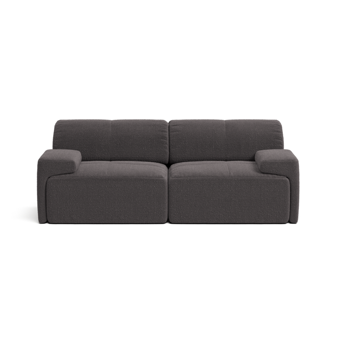 Graphite Bouclé 2.5 Seater