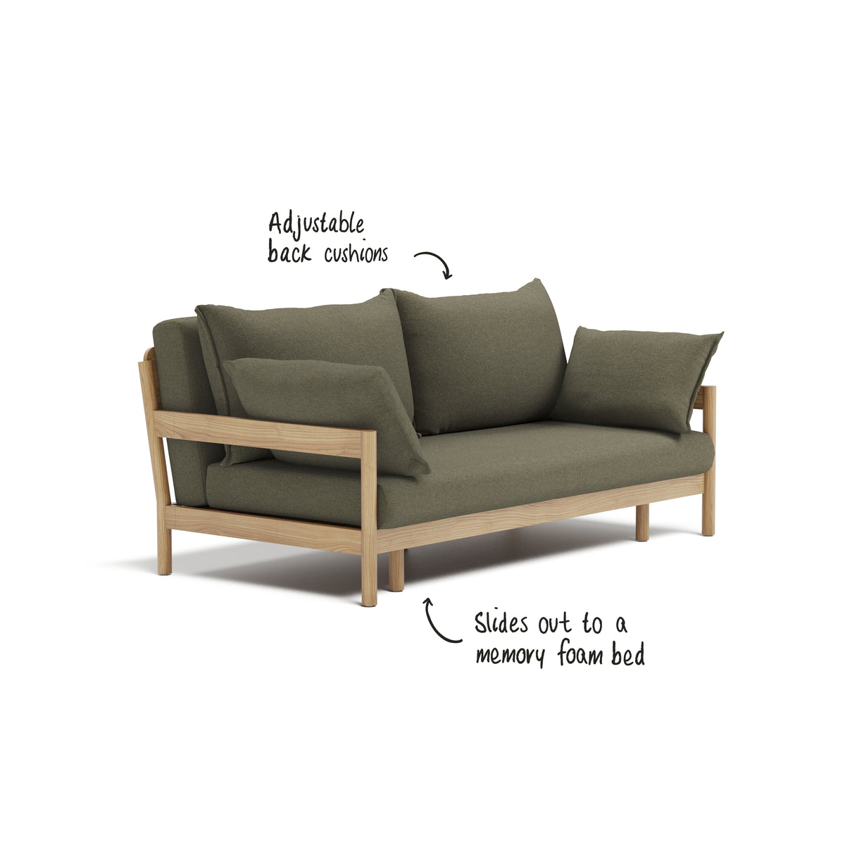 Slideaway Sofa Bed